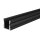 Deko-Light, Profil, U-Profil hoch AU-02-08, 8 - 9,3 mm LED Stripes, Aluminium, Schwarz, Eloxiert, Tiefe: 2000 mm, Breite: 14 mm, Höhe: 15 mm