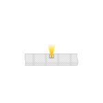 Deko-Light, Profil, U-Profil hoch AU-02-05, 5 - 5,7 mm LED Stripes, Aluminium, Silber, Eloxiert, Tiefe: 1000 mm, Breite: 9 mm, Höhe: 9 mm