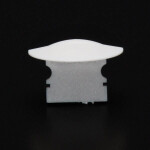 Deko-Light, Profil Endkappe, Endkappe F-ET-02-10 Set 2 Stk, Kunststoff, Grau, Tiefe: 25 mm, Breite: 16 mm, Höhe: 16.5 mm