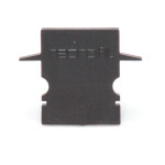 Deko-Light, Profil Endkappe, Endkappe H-ET-02-10 Set 2 Stk, Kunststoff, Schwarz, Tiefe: 25 mm, Breite: 6 mm, Höhe: 20 mm