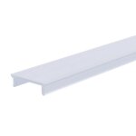 Deko-Light, Profil Abdeckung, Abdeckung P-01-12, Kunststoff, Satiniert 40% Transmission, Tiefe: 1000 mm, Breite: 16.5 mm, Höhe: 4.4 mm