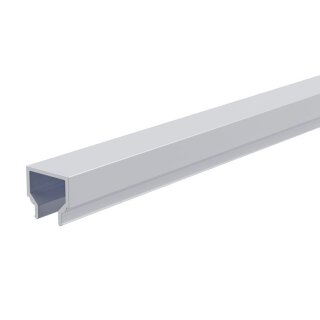 Deko-Light, Profil Abdeckung, Abdeckung H-01-05, Kunststoff, Satiniert 40% Transmission, Tiefe: 1000 mm, Breite: 9 mm, Höhe: 8.5 mm