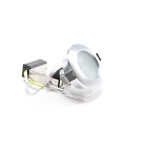 Deko-Light, Deckeneinbauring, Rund, 1x max. 50 W GU10, Silber, dimmbar über optionales Leuchtmittel, Eingangsspannung: 220-240 V/AC, IP 20