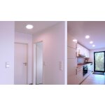 Deko-Light, Deckeneinbauleuchte, LED Panel 8, 7 W, 2700 K, Weiß, 590 lm, Stromkonstant, Eingangsspannung: 17-18 V/DC, Bemessungsstrom: 350 mA, Aluminiumdruckguss, Energieeffizienzklasse: G, IP 20