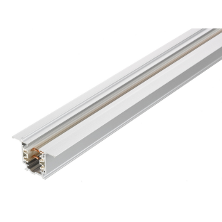 Nordic Aluminium GLOBAL Trac Pro 3-Phasen Einbaustromschiene 1000 mm | silber