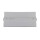 Nordic Aluminium GLOBAL Trac Pro Abdeckplatte für Einspeisung für Einbauschienen, grau | XTSF 10-1