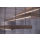 LED Aluminiumprofil Type D (1,6 x 0,63) - Oberflächenprofile extra flach - für Strips bis 12 mm | Schwarz eloxiert | 2020 mm