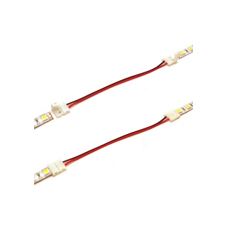 LED Doppelstecker Verbinder (doppelseitig) für 10mm LED-Streifen mit Kabel
