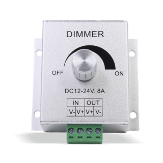 1M7 LED Dimmer 12A 12V-24V fuer LED Strips Streifen einfarbig Controller G6V1 