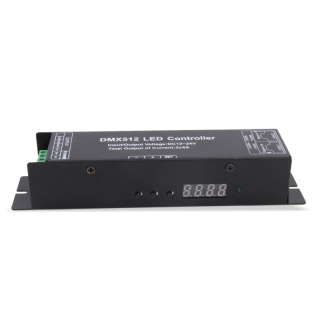 LED RGB DMX512 Decoder Controller 3x4A 12A 3 Kanal Digital PWM Dimmer