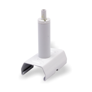 Drahtseilhalter / Gripper 15, mit Clip für STUCCHI und EUTRAC Onetrack 3-Phasen-Stromschienen | weiß