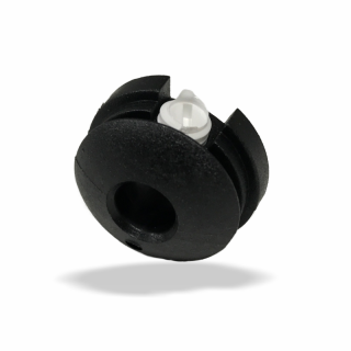 EUTRAC Montagenippel für Multi Adapter inkl. Zugentlastung, schwarz | 99-083-2