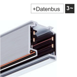 EUTRAC DALI 3-Phasen Stromschiene mit Datenbus 2m schwarz | 225-202