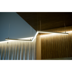 LED Aluminiumprofil Type DILEDA (2,74 x 2,61) - Oberflächenprofile - für 2 Strips á 12 mm | silber eloxiert 2020 mm