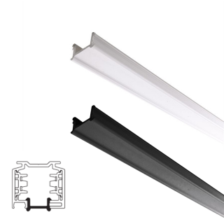 EUTRAC PVC Abdeckung für 3-Phasen Stromschienen Länge 1000mm in verschiedenen Ausführungen | 88-888-X