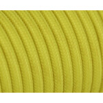 Textilkabel Standard Rund H03VV-F 2×0,75 mm²  PVC Kabel mit Textilummantelung 300V / 300V | Gelb