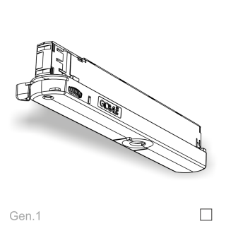 Nordic Aluminium Global Treiber für 3-Phasen In-Track Adapter GA-016 PRO, 300-1050mA, 12,6-40W | Weiss | GA-016-3