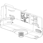 Global Trac Pulse DALI Adapter 6A 50N, grau  | GAC69-1
