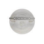 Abdeckkappe / Baldachin Zipdesign Mini mit 0-7 Lampenpendel Ø 100 mm, Höhe 40 mm | weiß RAL 9010 matt