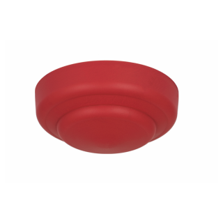 Abdeckkappe / Baldachin Zipdesign Mini mit 0-7 Lampenpendel Ø 100 mm, Höhe 40 mm | rot RAL 3002 matt (ABVERKAUFSARTIKEL)