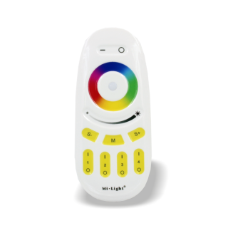 Mi-Light RGB+RGBW 4-Zonen-Fernbedienung 2,4GHz 12/24V | Touch