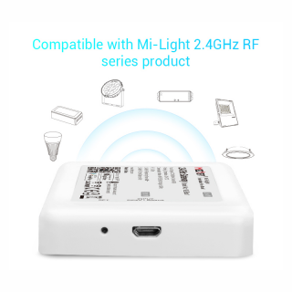 Mi-Light WiFi WLAN Steuergerät Bridge 2.4G für iPhone/Android  | Amazon Alexa - Google Home