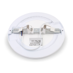 HYBRID LED-Deckenein-/aufbauleuchte Ø 220mm/ (H) 18mm, rund 18 Watt 110°  | TRIAC- dimmbar | weiss | 3000K