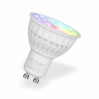Mi-Light SMART LED Leuchtmittel GU10 4W 280lm 25° Dimm | RGB+CCT