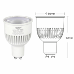 Mi-Light SMART LED Leuchtmittel Dual White GU10 6W 580lm 30° Dimm | 2700-6500K