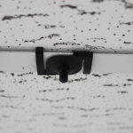 Deckenclip M5 für Odenwald - Rasterdecken | mit Gewindebolzen M5 x 10 mm | schwarz