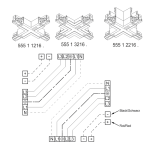 EUTRAC DALI X-Verbinder mit Datenbus, silber | 555 2 1216 3