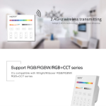LED RGBW+CCT Touch Panel 4 Zonen 12/24V Premium 2.4GHZ AC100-240V - MiLight / MiBoxer | T4 | Wandeinbau
