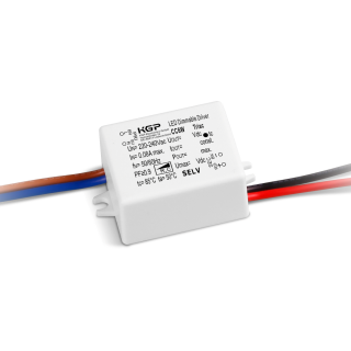 Konstantstrom LED-Treiber 350mA 4.5-7,5 Watt 13-21Vdc | Triac Dimmbar