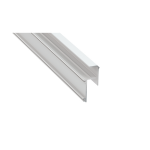 LED Aluminiumprofil Type IPA12 (4,41 x 2,04) - Trockenbauprofil - für Strips bis 12 mm | Weiss lackiert | 3000 mm