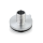 Nippel für Stromschienenadapter abgerundet | M10x1 / 12mm Gewindelänge | Aluminium