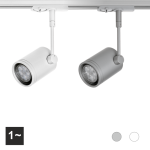 LED GU10 Teleskop Two Stromschienenstrahler für 1...