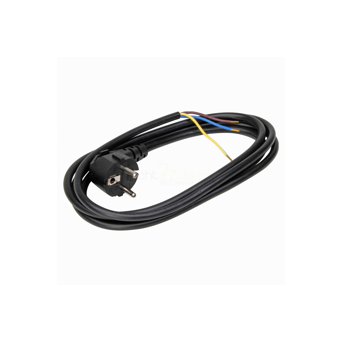 Schukostecker Transparent - Schutzkontakt-Stecker Mit Zugentlastung