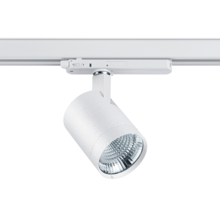 Stromschienenstrahler CUP-GA LED Premium Philips Fortimo GEN.7 24 Watt 927 2700K CRI90+ weiss RAL 9016 60 Grad