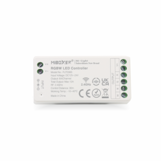 Mi-Light Empfänger Controller Steuerung Dimmer 2.4G 12/24V "12A" | Small | RGB+W