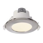 Deko-Light, Deckeneinbauleuchte, Acrux 68 mm, 7 W, DIM, 3000/4000/6000 K, Silber, 630 lm, Eingangsspannung: 220-240 V/AC, Kunststoff, Matt, Energieeffizienzklasse: F, IP 20