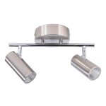 Deko-Light, Deckenaufbauleuchte, Becrux II, 11 W, DIM, 3000 K, Silber, 980 lm, Eingangsspannung: 220-240 V/AC, Aluminiumprofil, Gebürstet, Energieeffizienzklasse: F, IP 20