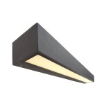 Deko-Light, Wandaufbauleuchte, Linear I Single 500 mm, 14 W, 3000 K, Grau, 1230 lm, Eingangsspannung: 220-240 V/AC, Aluminiumdruckguss, Energieeffizienzklasse: F, IP 65