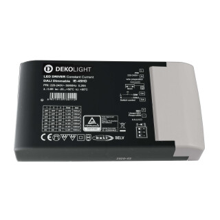 Deko-Light, Netzgerät (CC, DC) dimmbar, BASIC, DIM, Multi CC, IE-45HD, Stromkonstant, DALI 2.0 / DT6 / Intelli Push-Dim, 14,0-45,0 W, Eingangsspannung: 220-240 V/AC, Ausgangsspannung min./max.: 14-37 V/DC