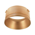 Deko-Light, Mechanisches Systemzubehör, Reflektor Ring Gold für Serie Klara / Nihal Mini / Rigel Mini / Can, Kunststoff, Gold, Höhe: 28 mm, Durchmesser: 57 mm, IP 20