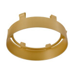 Deko-Light, Mechanisches Systemzubehör, Reflektor Ring Gold für Serie Nihal, Kunststoff, Gold, Höhe: 27 mm, Durchmesser: 82.5 mm, IP 20