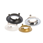 Deko-Light, Mechanisches Systemzubehör, Reflektor Ring Gold für Serie Uni II, Aluminiumdruckguss, Gelb, Höhe: 26 mm, Durchmesser: 82 mm, IP 20