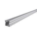 Deko-Light, Profil, U-Profil hoch AU-02-08, 8 - 9,3 mm LED Stripes, Aluminium, Silber, Eloxiert, Tiefe: 3000 mm, Breite: 14 mm, Höhe: 15 mm