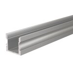 Deko-Light, Profil, U-Profil hoch AU-02-10, 10 - 11,3 mm LED Stripes, Aluminium, Silber, Eloxiert, Tiefe: 4000 mm, Breite: 16 mm, Höhe: 15 mm