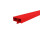 Deko-Light, Profil Abdeckung, Abdeckung Dummy, Kunststoff, Rot, Tiefe: 3000 mm, Breite: 38 mm, Höhe: 19.4 mm