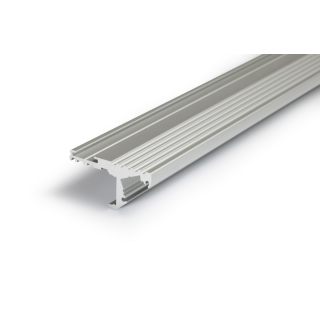 LED Aluminiumprofil STEP10 (4,15 x 2,06) - Treppenprofil - für Strips bis 10 mm | verschiedene Ausführungen